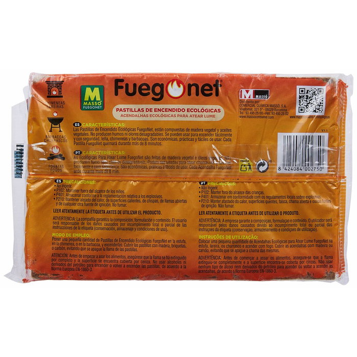 Massó Pastillas de encendido ecológicas, 32 uds Massó Pastillas de encendido ecológicas, 32 uds