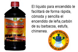 Massó Fuegonet Líquido de Encendido 1 L