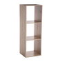 Astigarraga Estantería Madera para 3 Cajas Organizadoras 100,5 x 34,4 x 32 cm