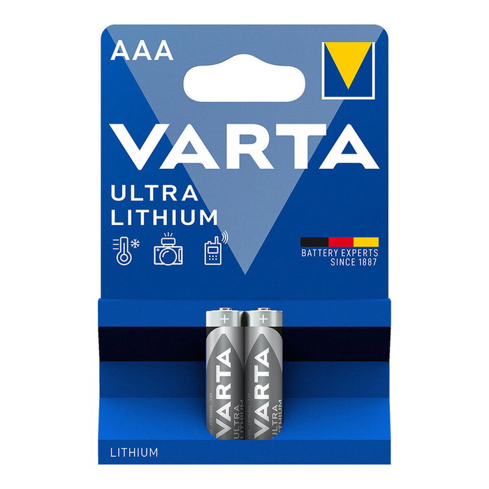 Varta Ultra Lithium AAA 2 uds Varta Ultra Lithium AAA 2 uds