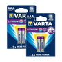 Varta Ultra Lithium Pilas AA 1,5 V (Pack de 4)