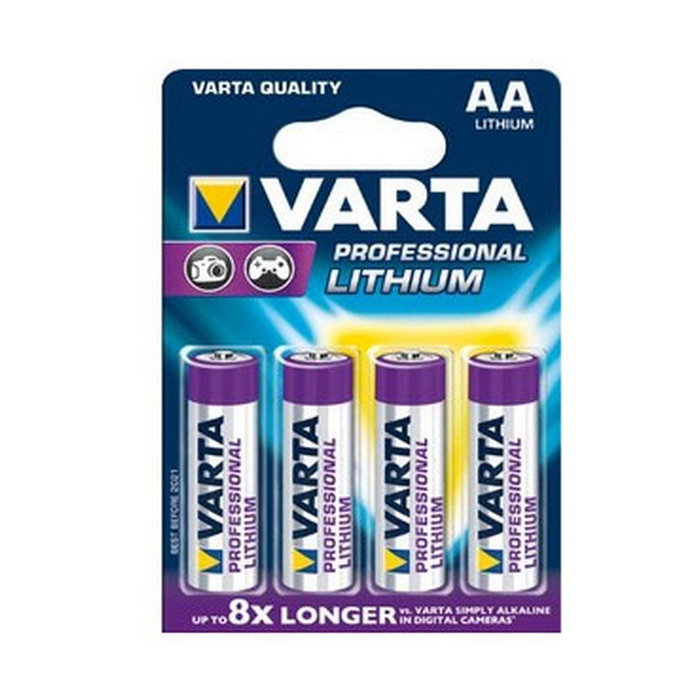 Varta Ultra Lithium Pilas AA 1,5 V (Pack de 4)