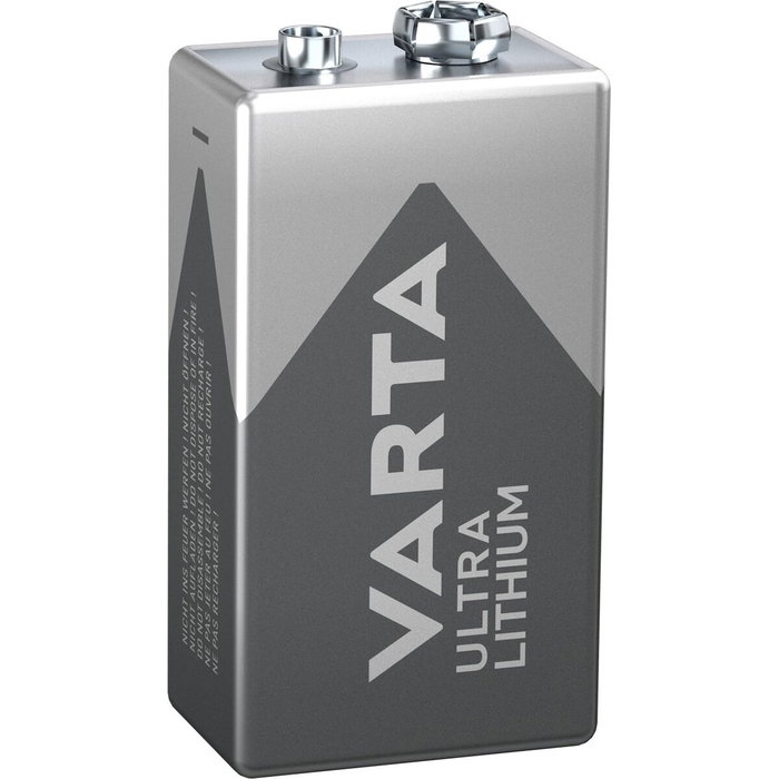 Pilas Varta Ultra Lithium 1200 mAh 9 V