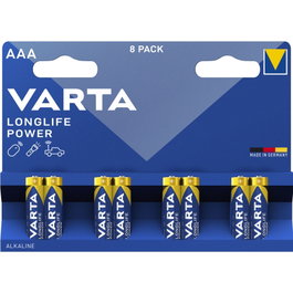 Varta Longlife Power AAA LR03 1,5 V (Pack de 8)