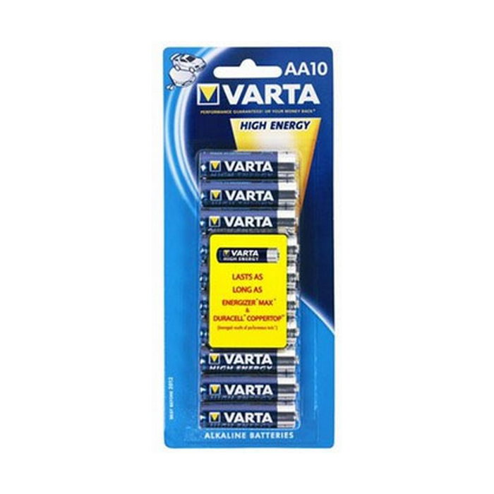 Varta LR06 Pila Alcalina AA Longlife Power Blister 10 Unidades Ø14,5 x 50,5mm