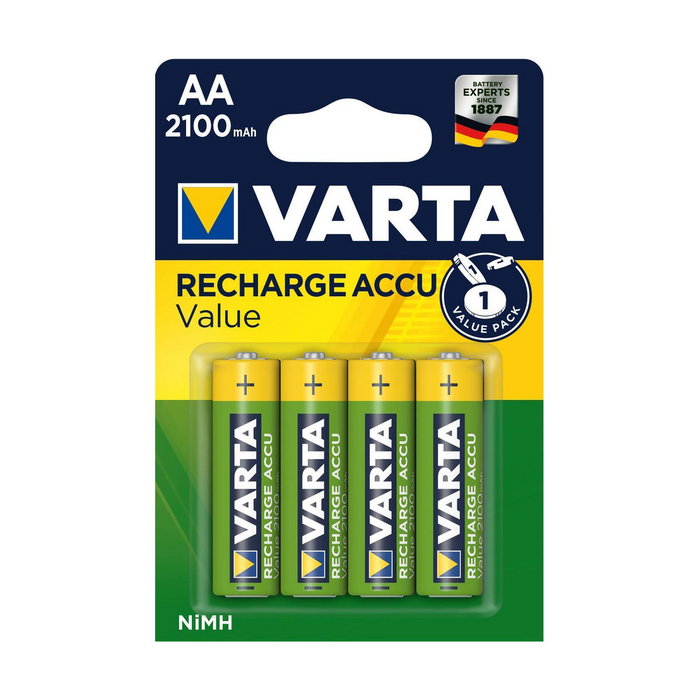 Varta Accu AA Recargable 2100 mAh (Pack de 4)