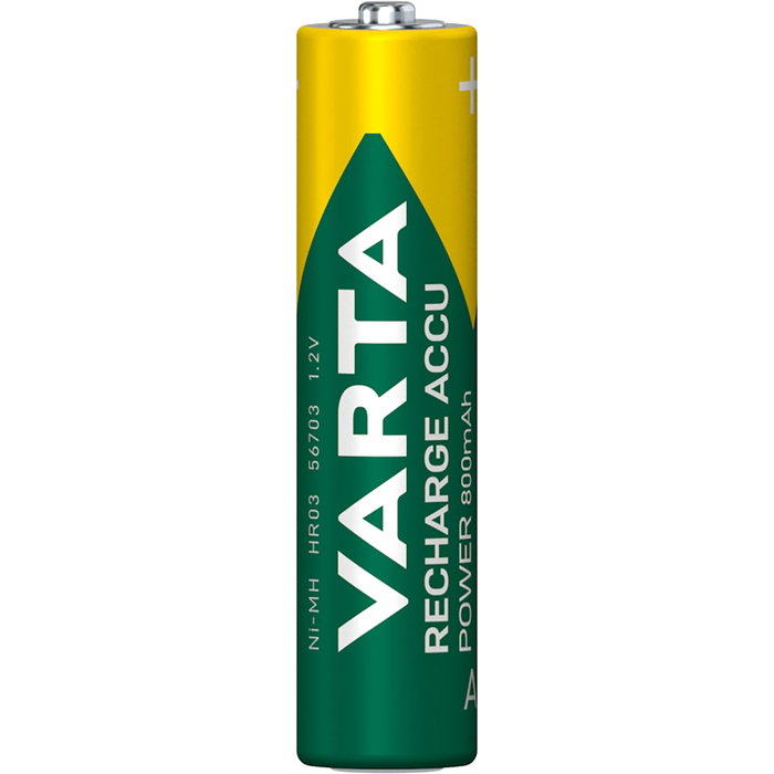 Varta Pilas Recargables AAA Ready2Use 800 mAh (Pack de 4)