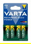 Varta 5716101404 Pilas Recargables Ni/MH HR06 AA 2600mAh Accu Power 4uds