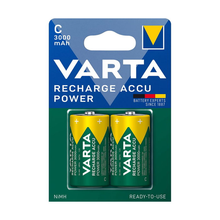 Varta Accu Power C HR14 3000 mAh (2 unidades)