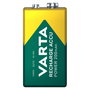 Varta Batería recargable Accu Power 9V 200 mAh Verde