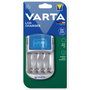 Varta Cargador de pilas con pantalla LCD para AA y AAA, 220V, 12V y USB