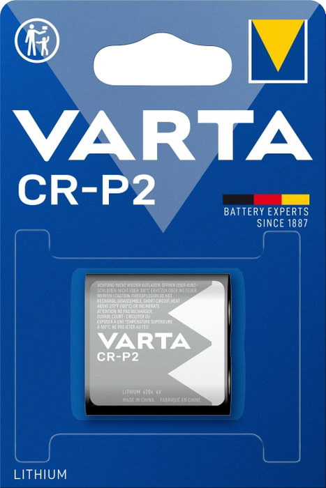 Varta CR-P2 Pila de Litio 6V 1450 mAh Varta CR-P2 Pila de Litio 6V 1450 mAh