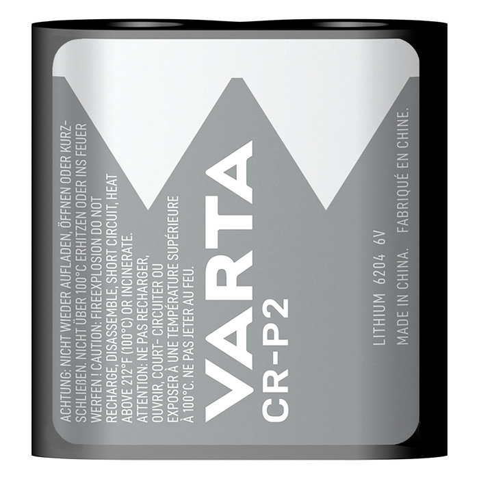 Varta CR-P2 Pila de Litio 6V 1450 mAh Varta CR-P2 Pila de Litio 6V 1450 mAh