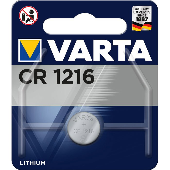 Varta Micro pila de botón de litio CR1216 3 V