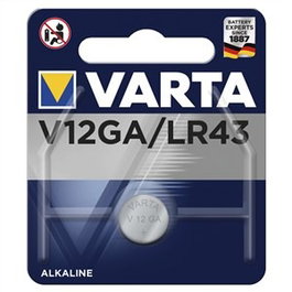Varta 4278101401 V12GA/LR43 Pila de Botón Litio 120mAh 1ud para Electrónica