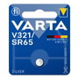 Varta SR65 V321 Pila Botón Silver 1,55V Ø6,8 x 1,65 mm Blister 1 Ud Óxido de Plata 13 mAh