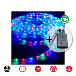 Edm Kit Flexiled Multifunción Multicolor 12m 230V Ø13mm 36 Leds Por Metro IP44