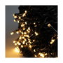 Cortina de luces exterior blanco cálido con 192 LEDs, 2,08 m