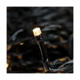 Cortina de luces exterior blanco cálido con 192 LEDs, 2,08 m