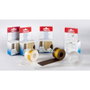 Geko Bajo Puerta Adhesivo PVC Expandido Burlete 38 mm x 100 cm Blanco
