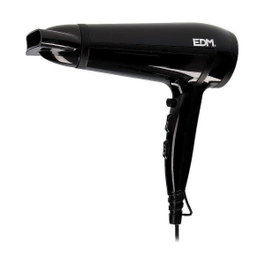 Edm Secador de pelo 2000 w Negro