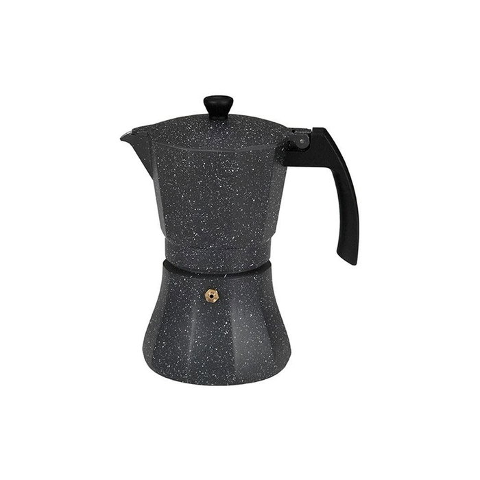 Gourmet Kitchen Cafetera de aluminio para inducción de 9 tazas