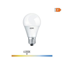 Edm Bombilla Standard LED E27 15W 1521 lm 4000K Luz Día Ø6 x 11 cm
