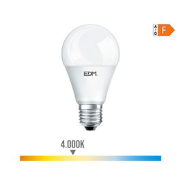 Edm Bombilla Standard LED E27 7W 600lm 4000K Luz Día Ø6 x 10,8 cm