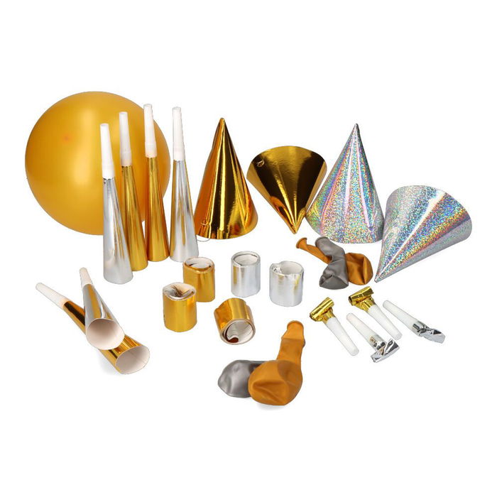 Party Lighting Pack Bolsa Cotillón Fin de Año para 6 Personas