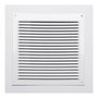 Fepre Rejilla de ventilación sin borde de aluminio blanco lacado 170x170mm profesional y doméstico