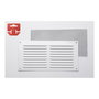 Fepre Rejilla de Ventilación con Mosquitera de Aluminio Blanco Lacado 300x150mm Profesional y Doméstico