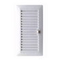 Fepre Rejilla Empotrar Regulable 13.3x26cm + Marco ABS Blanco Profesional Doméstico