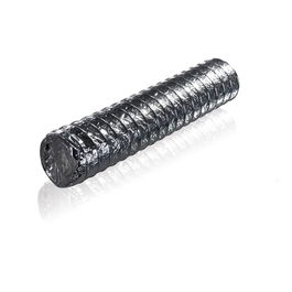 Fepre Tubo Flexible de Aluminio Ø10cm x 2.5m para Ventilación y Aire Acondicionado -30 a 150°C