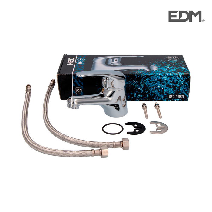 Edm Grifo monomando de lavabo serie Saona Cromado Edm Grifo monomando de lavabo serie Saona Cromado