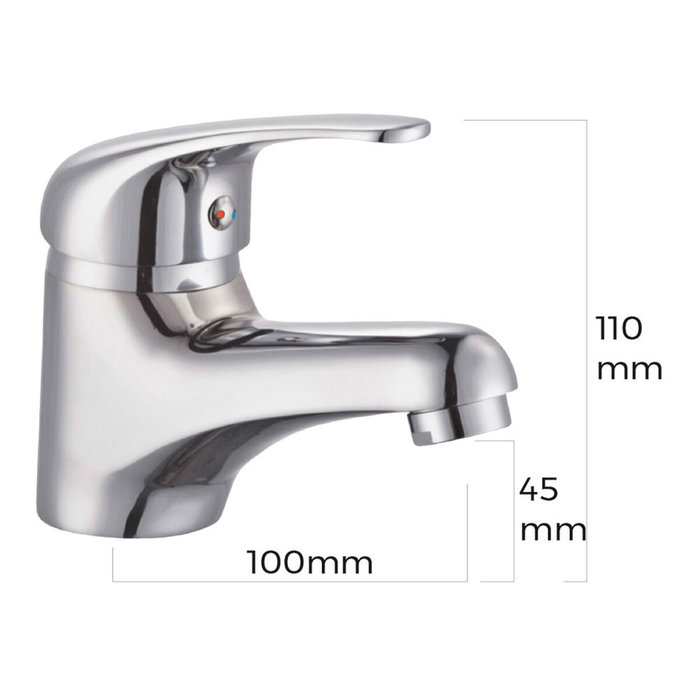 Edm Grifo monomando de lavabo serie Saona Cromado Edm Grifo monomando de lavabo serie Saona Cromado