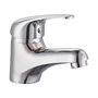 Edm Grifo Monomando Lavabo Serie Saona Cromado Latón Zinc Cartucho Cerámico 40cm