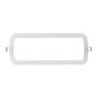 Edm Marco de recambio para emergencia 31816 Accesorios Blanco 26,5 x 3,5 x 10,5 cm