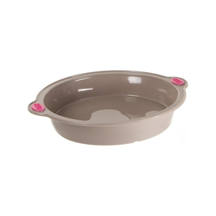 5Five Molde redondo de silicona de borde alto Ø26 cm Gris 5Five Molde redondo de silicona de borde alto Ø26 cm Gris