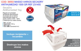 Massó Secadry Antihumedad 1000 g Blanco