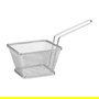 Secret Of Gourmet Mini cesta cuadrada para aperitivos en acero inoxidable 10x7cm