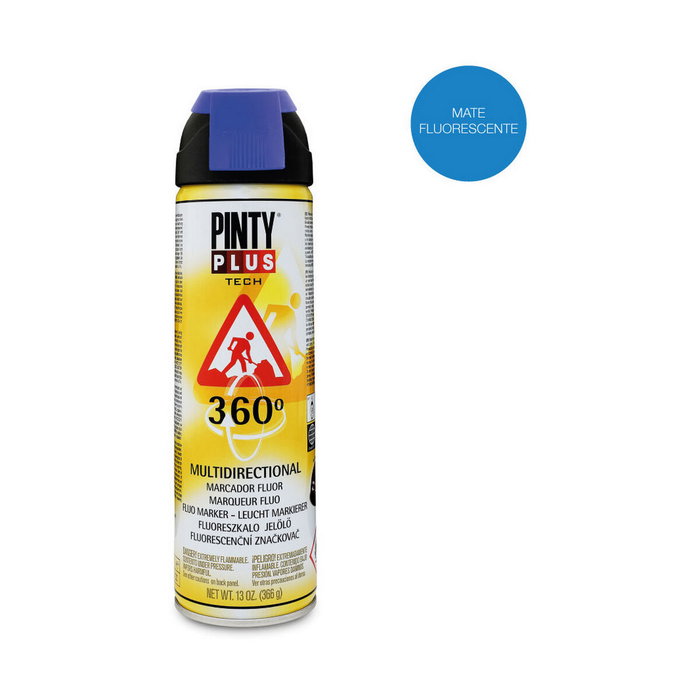 Pinty Plus Marcador Azul con Válvula 360°