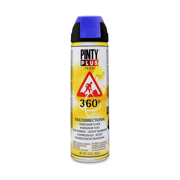 Pinty Plus Marcador Azul con Válvula 360°