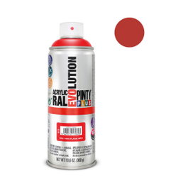 Pinty Plus Pintura Acrílica Spray Evolution RAL 3000 Flame Red Rojo Vívido
