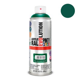Pinty Plus Pintura Acrílica Spray Evolution 520 cc Ral 6005 Verde Musgo 300 g