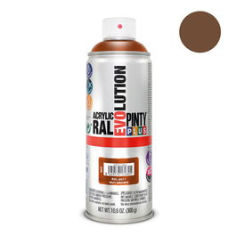 Pinty Plus Pintura Acrílica Spray Evolution Ral 8011 Nut Brown 520 cc