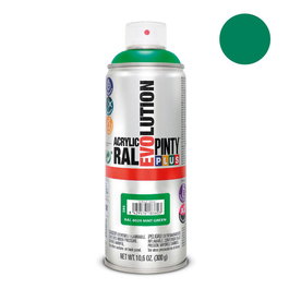 Pinty Plus Pintura Acrílica Spray Evolution 520 cc Ral 6029 Mint Green 300 g