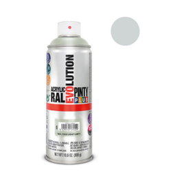 Pinty Plus Pintura acrílica spray evolution RAL 7035 light grey 520 cc 300 g