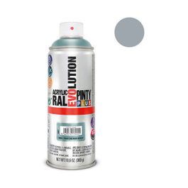 Pinty Plus Pintura Acrílica Spray Evolution RAL 7001 Silver Grey 400 ml