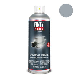 Pinty Plus i113 Pintura Imprimación Universal Gris 520cc Sintética Anticorrosiva Mate Antioxidante 400 ml
