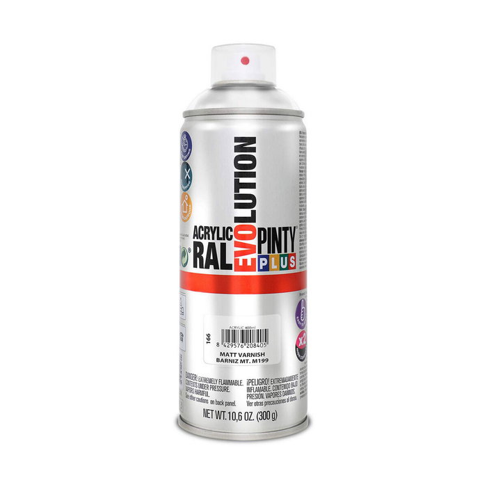 Pinty Plus Spray Barniz Evolution Mate 520 cc M199 Pinty Plus Spray Barniz Evolution Mate 520 cc M199
